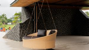 Monk's Nirvanaa Hotel & Resort的休息区
