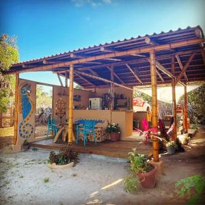 Patio nebo venkovní prostory v ubytování Corumbau cura - Camping