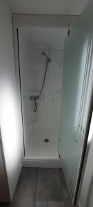 Koupelna v ubytování Mobil home climatisé Carnac
