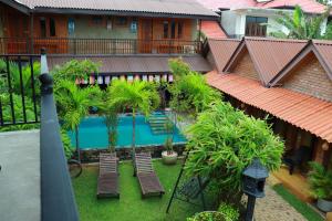 Bazén v ubytování Negombo The Nature Villa and Cabanas nebo v jeho okolí