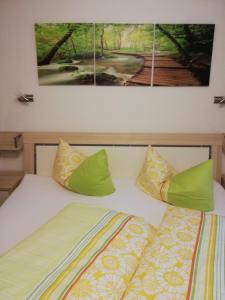 Postel nebo postele na pokoji v ubytování Haus Ritter 286