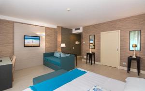 Postel nebo postele na pokoji v ubytování Hotel Joseph