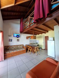 A cozinha ou cozinha compacta de Apart Hotel Beira do Mar