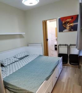 Postel nebo postele na pokoji v ubytování Apartaestudio en el centro de Puerto Plata
