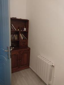 Knihovna v apartmánu
