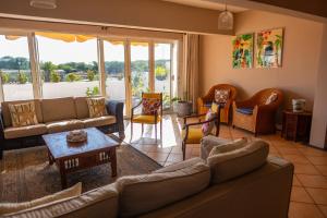 Istumisnurk majutusasutuses Tamarin Seaside Apartment