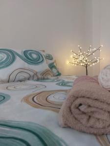 Postel nebo postele na pokoji v ubytování Apartmani Drmanic