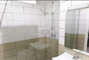 Ένα μπάνιο στο HOTEL DU LAC +5 φωτογραφίες