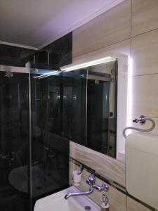 Kylpyhuone majoituspaikassa Apartman Nikolić