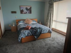 Ліжко або ліжка в номері Front apartment in Howrah with stunning views
