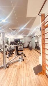 Palestra o centro fitness di Suítes Inside The Universe Paulista