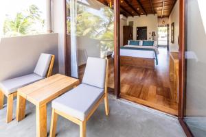 Χώρος καθιστικού στο BK Beach Boutique Hotel - Hikkaduwa