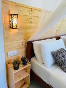 Postel nebo postele na pokoji v ubytování Mount Breeze Ella