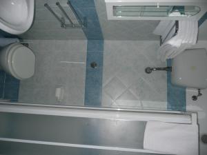 Koupelna v ubytování I Papiri B&B Aparthotel