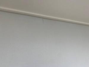 a room with a white wall and a ledge at Nice cozy apartment in Pyeongtaek