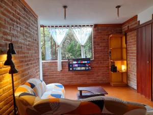 Posezení v ubytování SIERRA VERDE-casa vacacional