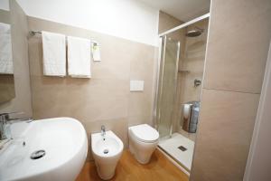 Koupelna v ubytování Hotel Montevecchio