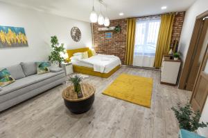 Katil atau katil-katil dalam bilik di Riverside Luxury