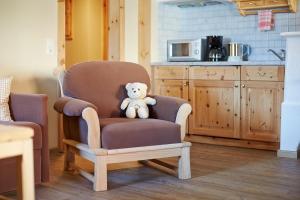 Das Hopfgarten Aparthotel的休息区