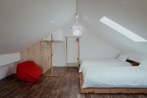 Postel nebo postele na pokoji v ubytování Dalthor Pension