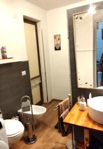 Phòng tắm tại casa vacanze Casa del Mare