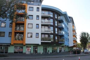 Budynek, w którym mieści się apartament