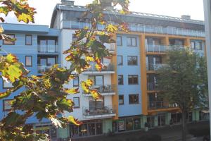 Budynek, w którym mieści się apartament