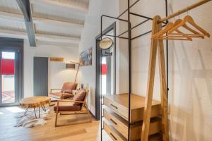 Posezení v ubytování Alaïa Lodge