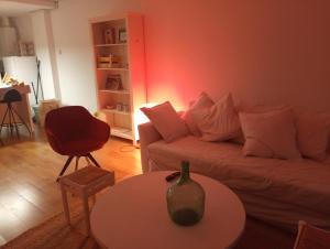 Posezení v ubytování Apartamento con terraza