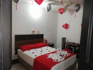 Postel nebo postele na pokoji v ubytování Hotel Buenos Aires club inn