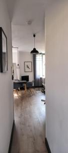 Część wypoczynkowa w obiekcie Appartement sous les remparts