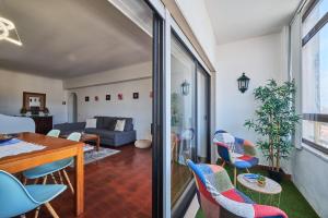 Χώρος καθιστικού στο Aiyra Beach House