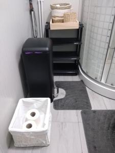 Bilik mandi di Glamping pe Drum Transfagarasan srl
