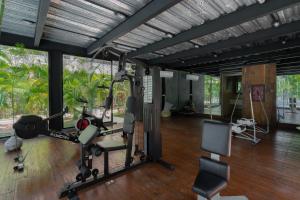 Fitness centrum a/nebo fitness zařízení v ubytování XP Tulum