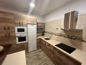 Η κουζίνα ή μικρή κουζίνα στο Casa rural Huertas de Ubrique