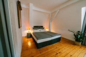 Postel nebo postele na pokoji v ubytování Haus Till E