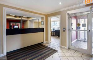 a lobby with a reception desk in a building at Extended Stay America Suites - Cleveland - Airport - North Olmsted in North Olmsted