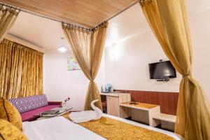 Postel nebo postele na pokoji v ubytování Poppys Pleasant Stay