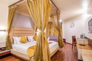 Postel nebo postele na pokoji v ubytování Poppys Pleasant Stay