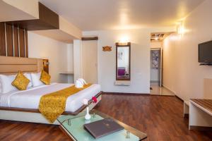 Postel nebo postele na pokoji v ubytování Poppys Pleasant Stay