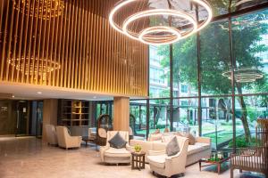 Posezení v ubytování Chor Cher The Luxury Green Hotel - SHA Extra Plus