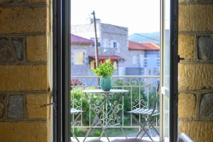 Balkón nebo terasa v ubytování Μαϊστράλι