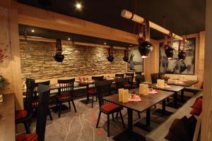 Χώρος καθιστικού στο Hotel Central Wolter - Grindelwald