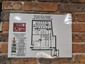 Planimetria di Orion Hostel