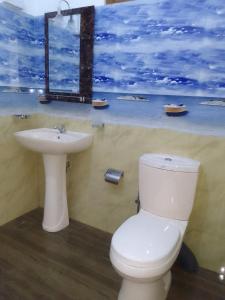 Koupelna v ubytování Sadew Home Stay
