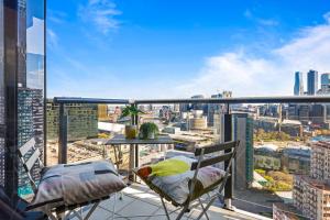 Μπαλκόνι ή βεράντα στο Nook Melbourne Apartments