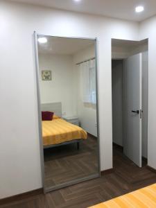 Apartamento La Plana客房内的一张或多张床位