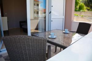 Balkón nebo terasa v ubytování Apartments Viola Superior