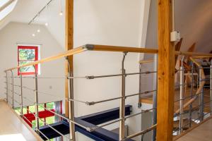 En eller flere køjesenge i et værelse på Atelierhaus Glücksburg Sandwig + 20 billeder