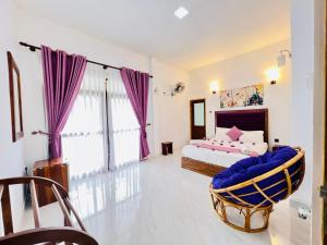 Letto o letti in una camera di Heaven Breeze